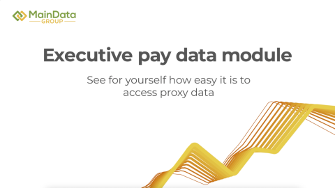 Executive pay data module