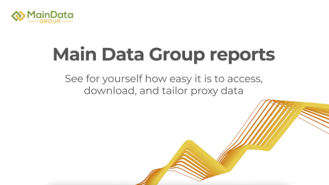 Main Data Group reports